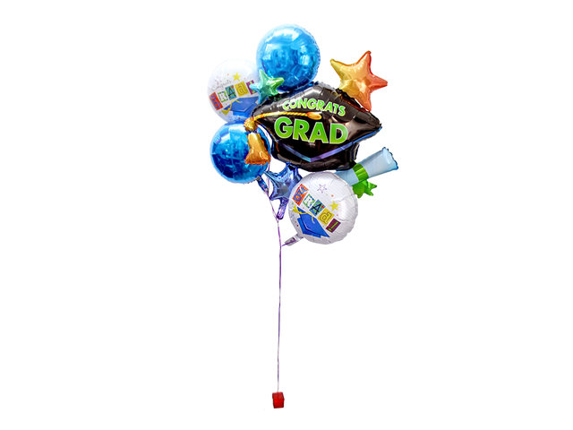 Balloon Gift - Grad Helium Balloon X 5 (A) - L3120229 Photo