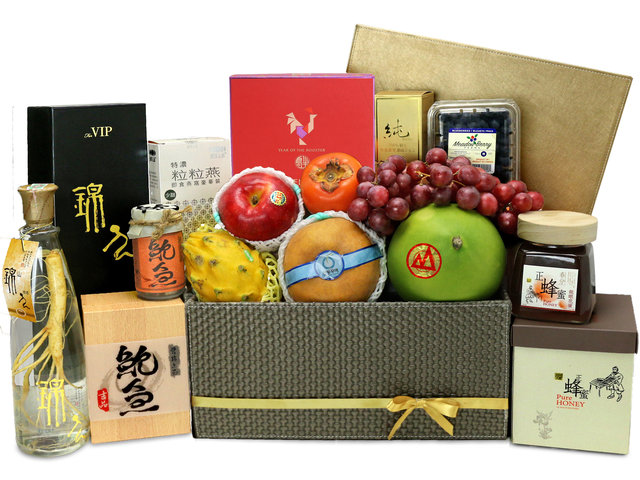 CNY Gift Hamper - CNY fruit basket Z3 - L76608855CNY Photo