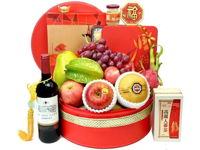 CNY Gift Hamper Chinese New Year Gift Baskets Z6