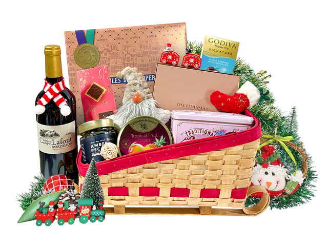 Christmas Gift Hamper - XMAS CN MAILABLE BASKET 1107C3 - XCB1107C3 Photo