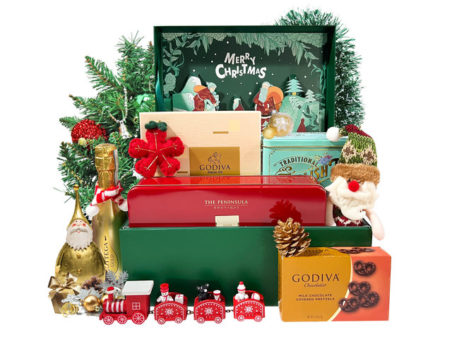 Christmas Gift Hamper - XMAS CN MAILABLE BASKET 1107C4 - XCB1107C4 Photo