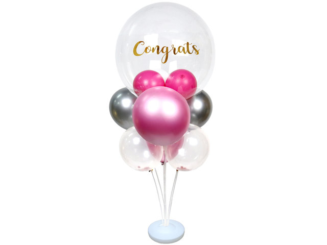 Congrats Balloon Stand - Grand Opening Balloon BL01 - FOB0809A1 Photo