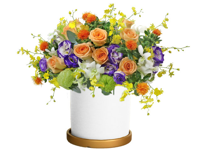 Florist Flower Arrangement - Florist Gift Arrangement W05 - L76607815 Photo