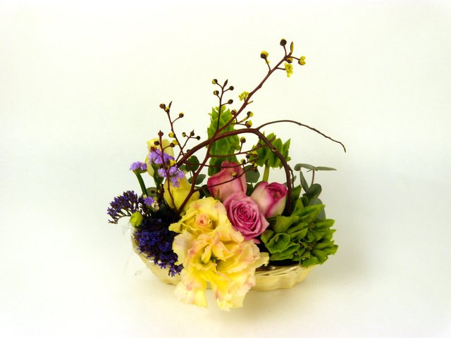 Florist Flower Arrangement - Mini Zen Garden - P7000 Photo