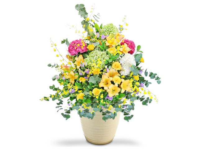 Florist Flower Arrangement - Opening florist Basket MK25 - L76602466E Photo