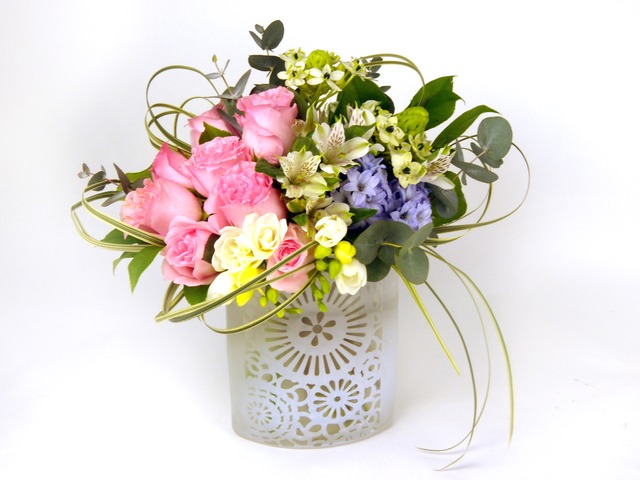 Florist Flower Arrangement - Orchard Delight - P8117