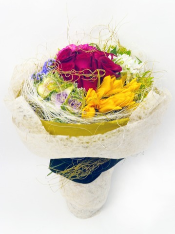 Florist Flower Bouquet - Love's Nest Bouquet - P4130
