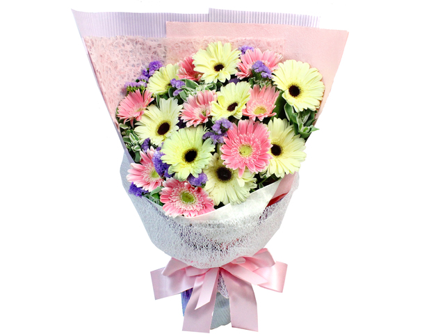 Florist Flower Bouquet - Pink Sun Bouquet  - L181828 Photo