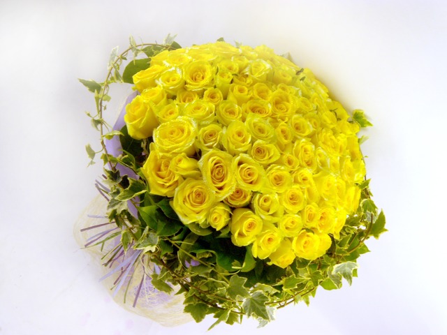 Florist Flower Bouquet - Yellow Fever - B0533 Photo