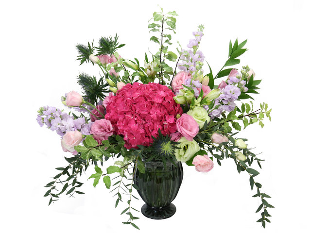 Florist Flower in Vase - British table florist ET20 - VD0830A4 Photo