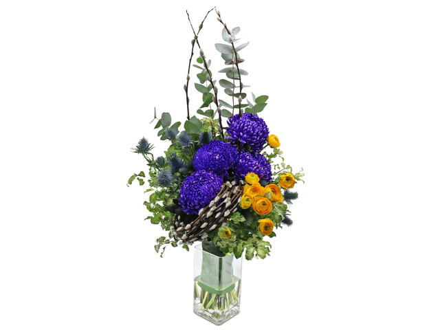 Florist Flower in Vase - CNY Florist Deco CL18 - L76604786 Photo
