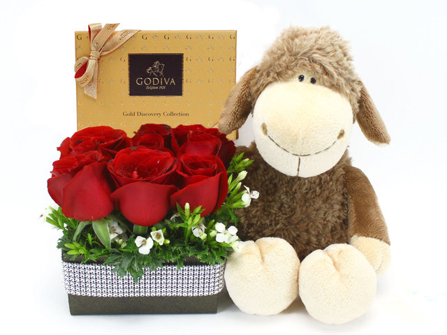 Florist Gift Set - Romantic Gift / Brithday Gift R - L27149 Photo