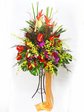 Flower Basket Stand Exibit Flower Stand 12 Flower Basket Stand L19739