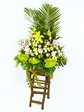 Flower Basket Stand Stairway of Hope flower basket Flower Basket Stand P9141