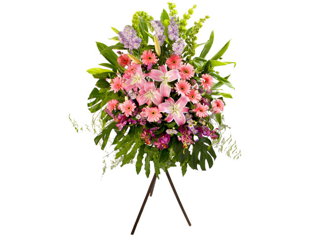 Flower Basket Stand - Business Flower Stand N1 - L81622 Photo