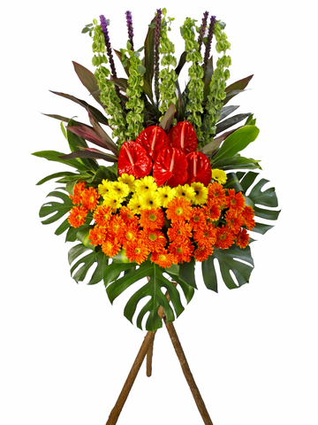 Flower Basket Stand - Business Flower Stand N9 - L84437 Photo