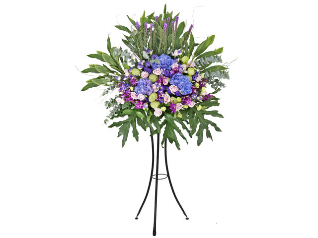 Flower Basket Stand - Classical Glass Florist stand D9 - L76610394 Photo