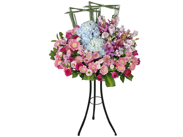 Flower Basket Stand - Classical Orchid Florist Stand AK13 - L76610486 Photo