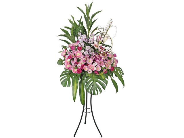 Flower Basket Stand - Classical Orchid Florist Stand AK15 - L76610492 Photo