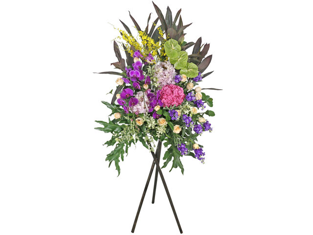Flower Basket Stand - Classical Orchid Florist Stand D15 - L76610436 Photo