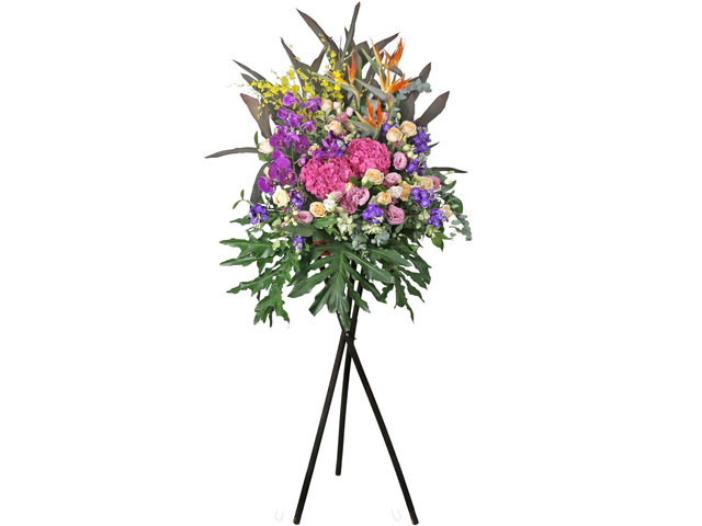 Flower Basket Stand - Classical Orchid Florist Stand D16 - L76610458 Photo