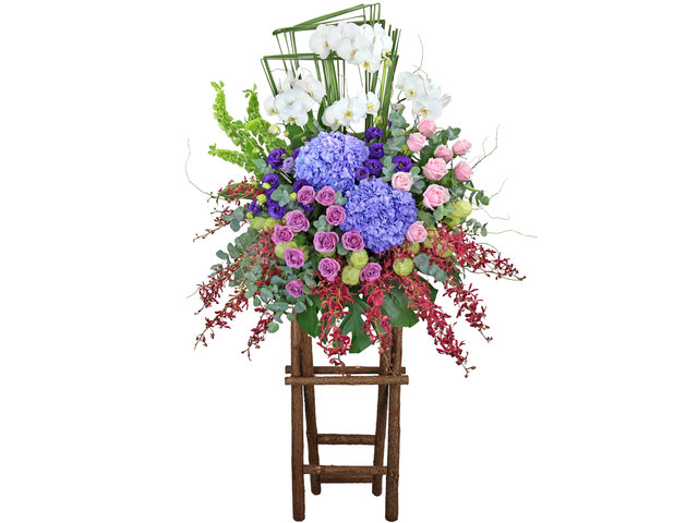 Flower Basket Stand - Commercial Florist Stand MD35 - SD0801A5 Photo