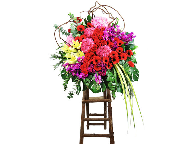 Flower Basket Stand - Commercial Florist Stand MD50 - SD0724C5 Photo