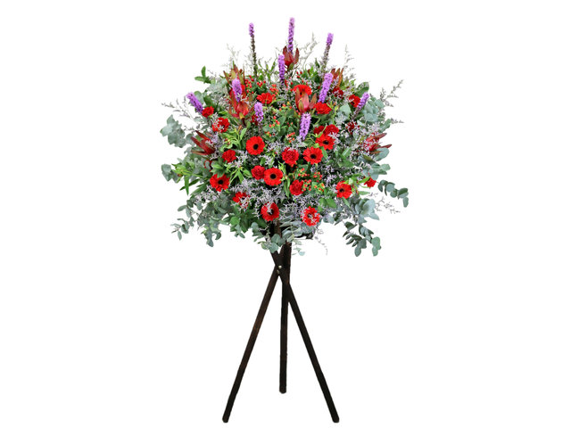 Flower Basket Stand - Congratulations Florist stand BG10 - L76602274 Photo