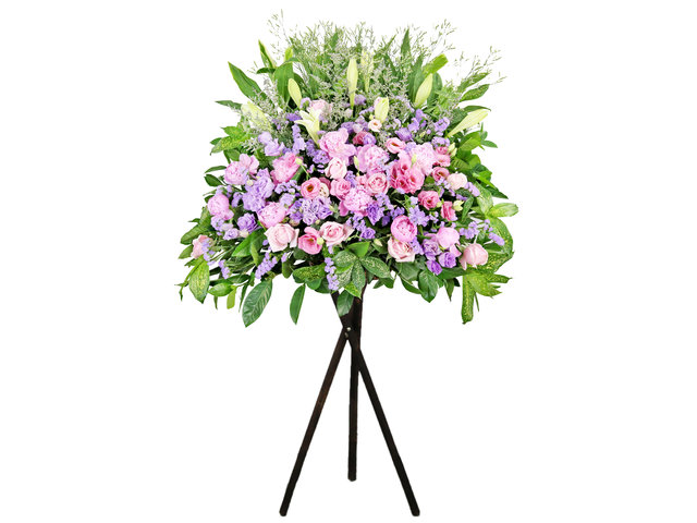 Flower Basket Stand - Congratulations Florist stand CL33 - L9167 Photo