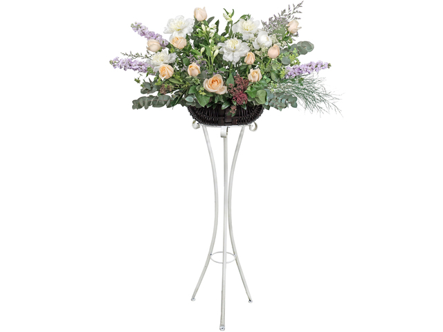 Flower Basket Stand - French florist Stand GB22 - L76600027 Photo