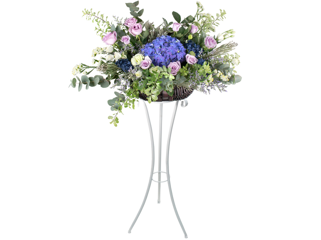 Flower Basket Stand - French style florist Stand BT27 - L76600067 Photo