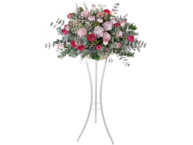 Flower Basket Stand - French style florist arrangement GB18 - L76605988 Photo