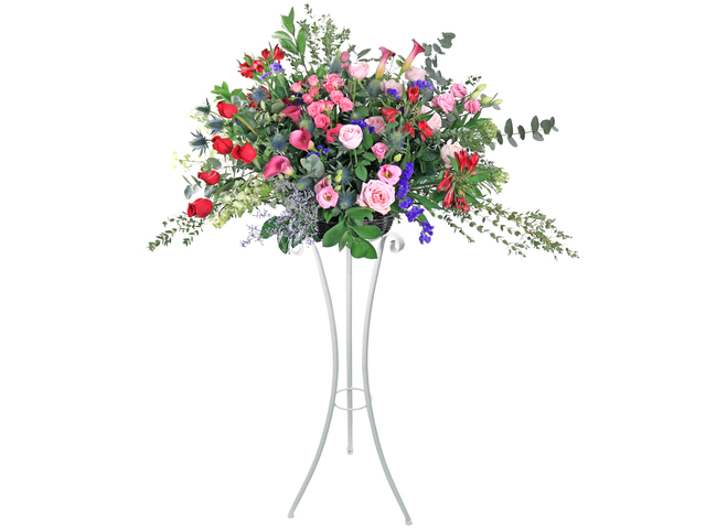 Flower Basket Stand - French style florist stand GB23 - L76605810 Photo