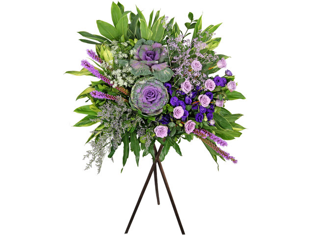 Flower Basket Stand - Italy florist arrangement Collection  A36 - L1929 Photo