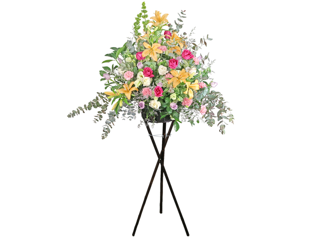 Flower Basket Stand - Italy florist arrangement Collection 22 - L76606922 Photo