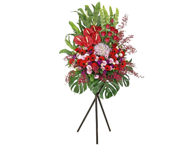 Flower Basket Stand - Italy florist arrangement Collection 35 - L76610549 Photo