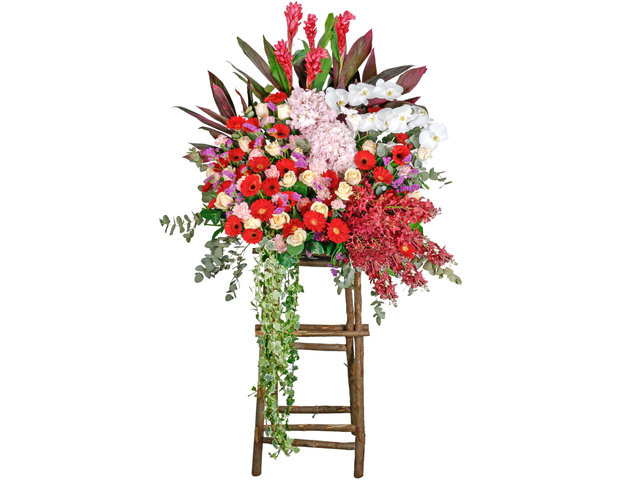 Flower Basket Stand - Japan Style Florist Stand 31 - L76600137 Photo