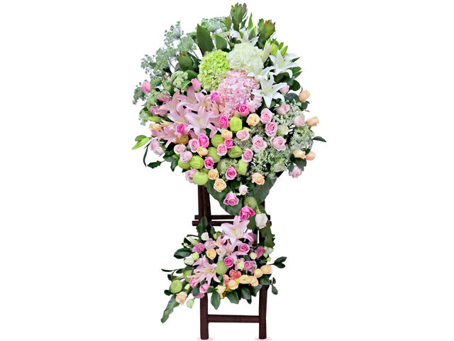 Flower Basket Stand - Large Flower Stand G4 - L36668731 Photo