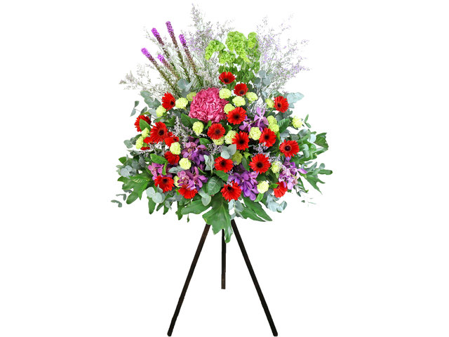Flower Basket Stand - Opening Florist Basket B15 - L76608267 Photo