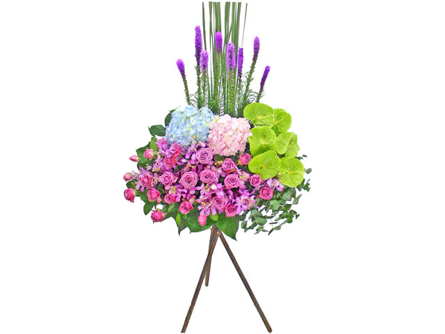 Flower Basket Stand - Opening Flower Basket A9 - L154893 Photo