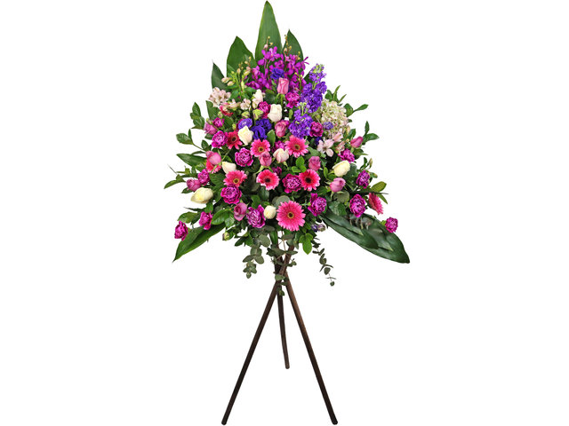 Flower Basket Stand - Opening florist Basket 52 - L2330 Photo