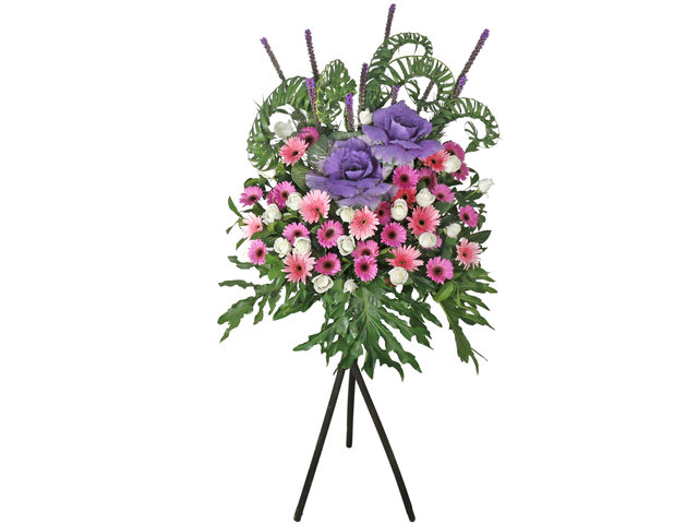 Flower Basket Stand - Opening florist Basket D17 - L76610465 Photo