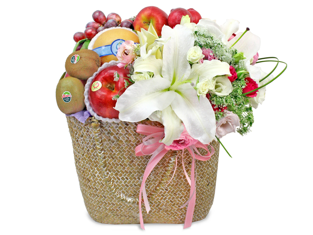 Fruit Basket -  Flower Design & Fruit Basket (6) - L106322 Photo
