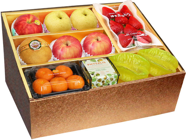 Fruit Basket - CNY Panorama Fruits Gift Box CNY12 - 0DP0105B1 Photo