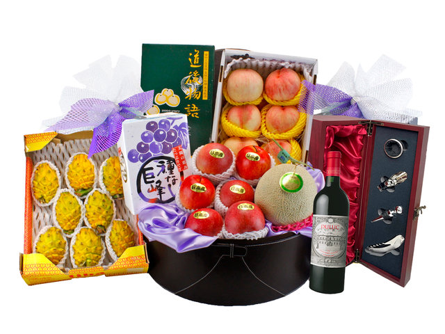 Fruit Basket - Deluxe Japanese Fruit Gift Hamper (A3) - L90034 Photo