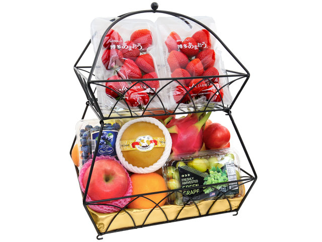 Fruit Basket - Fruit Gift Shelves Set M2 - FT0221A9 Photo