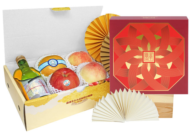 Fruit Basket - Mid Autumn Fruits Gift Box GB05 - 2MAFGB0802A5 Photo