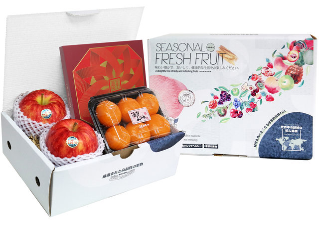 Fruit Basket - Mid Autumn Fruits Gift Box GB06 - 2MAFGB0802A6 Photo