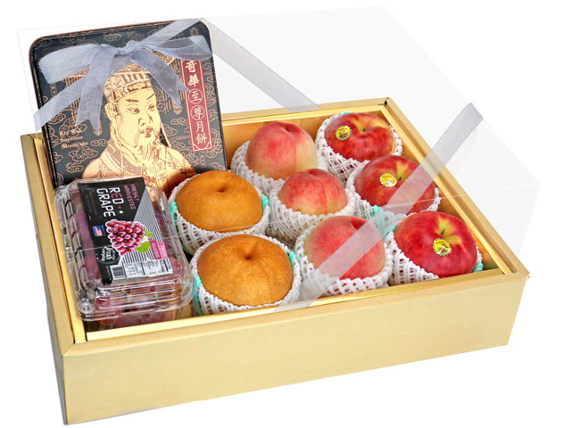 Fruit Basket - Mid Autumn KeeWah Moon Cake Fruits Gift Box B20 - 0FB0630A1 Photo