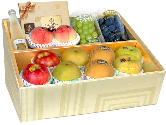 Fruit Basket - Mid Autumn Panorama Fruits Gift Box M17 - 0DP0712E1 Photo